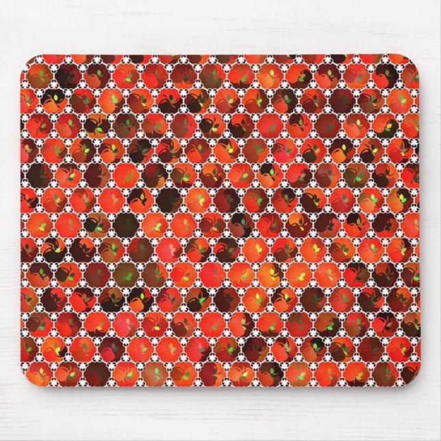 Apples Pattern artwork Mouse Pad (Front)