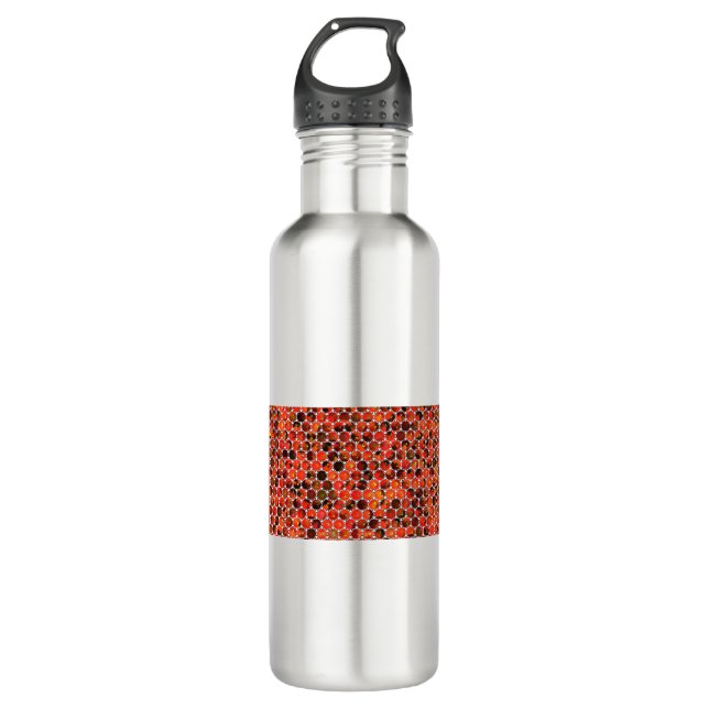 Apples Pattern artwork Stainless Steel Water Bottle (Front)
