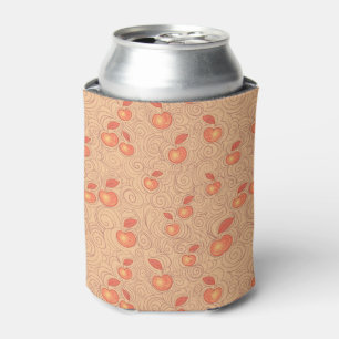 Apples Pattern Can Cooler