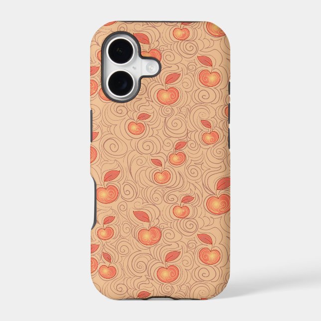 Apples Pattern Iphone Case (Back)