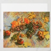 Apples Pears Lemons & Grapes Van Gogh Fine Art (Front/Back)