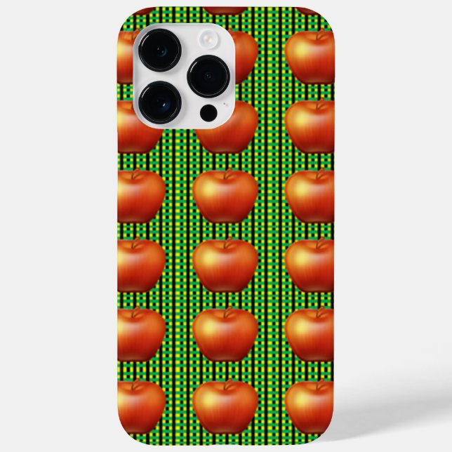 Apples Plaid Case-Mate iPhone Case (Back)