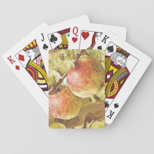 APPLES POKER CARDS