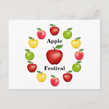 Apples Postcard by pomegranate_gallery at Zazzle