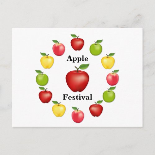 Apples Postcard