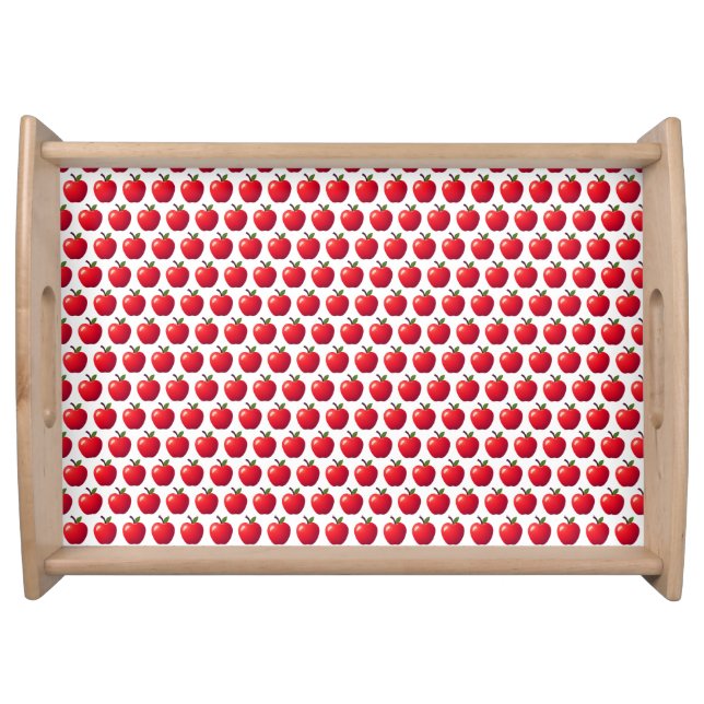 Apples!  serving tray (Front)