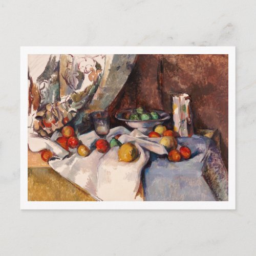 Apples Still Life Paul Cezanne Postcard