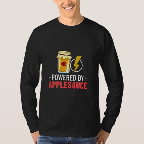 Applesauce Apple Sauce Cake Recipe Dessert Unsweet T_Shirt