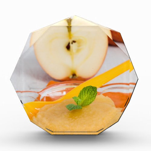 Applesauce with cinnamon and orange spoon award