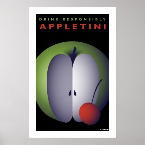 Appletini Small Poster Poster