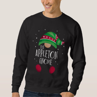 Appleton Gnome Family Matching Christmas Pajamas Sweatshirt