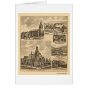 Appleton, MN Panoramic Map - 1874 Cards