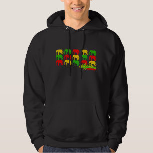 Appleton Rasta  Elephant Hoodie