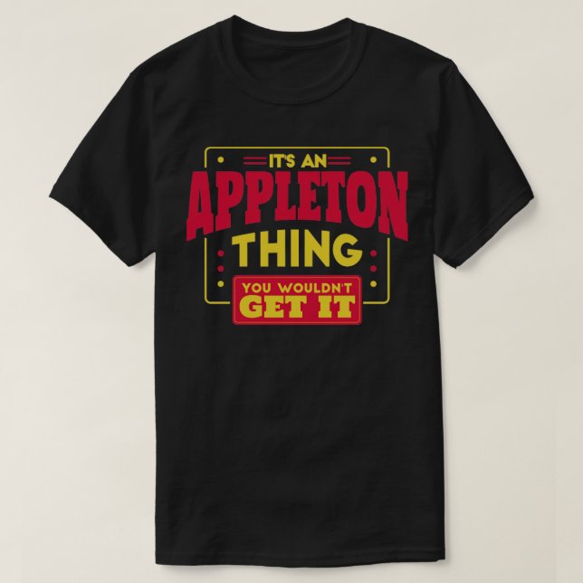 Appleton T-Shirt (Design Front)