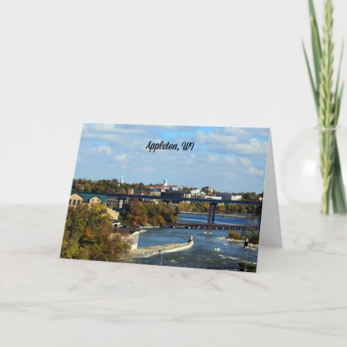 Appleton WI scenic photograph Card