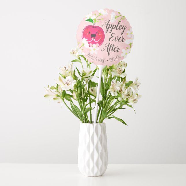 Appley Ever After - Apple Pun Balloon (Vase)