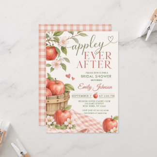 Appley EVER AFTER Bridal Shower Invitation