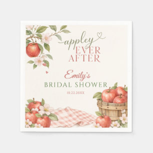 Appley EVER AFTER Bridal Shower Napkins
