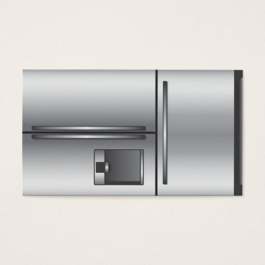 Appliance business card design