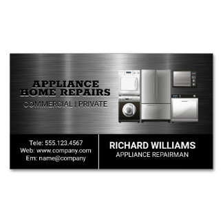 Appliance Repair Fixing Services Business Card