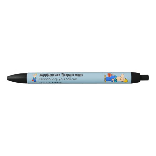 Appliance Repairman promotional give_away Black Ink Pen