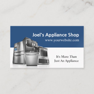 Appliance Shop, Installation, Repair Business Card