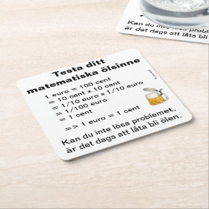 Appliances — Ölsinne Square Paper Coaster