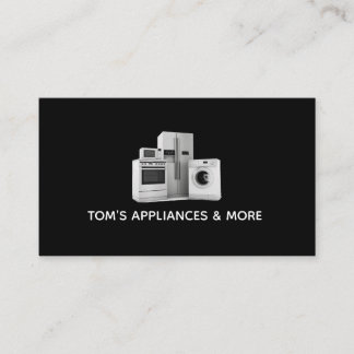 Appliances Sales and Repair Business Card