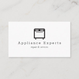 Appliances Service & Repair Business Card