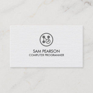 Application Developer Computer Programmer Business Card