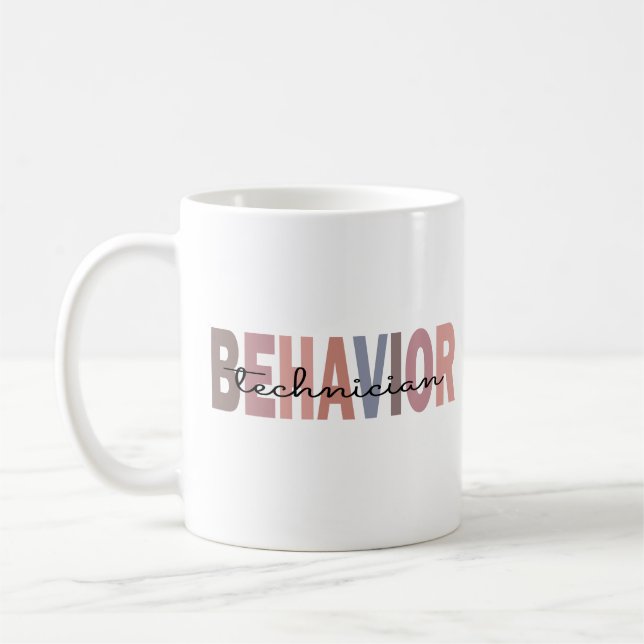 applied behavior technician coffee mug (Left)