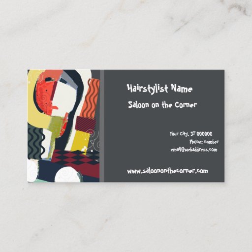 Customizable Beauty Salon Business Cards