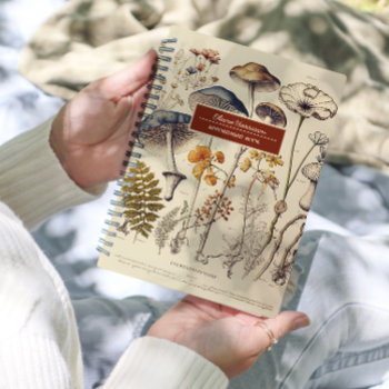 Appointment Book | Cottagecore Mushrooms Planner by freshpaperie at Zazzle