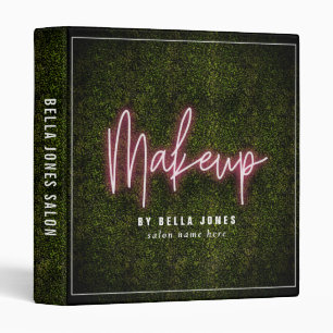 Appointment Book Makeup Artist Salon Cosmetologist 3 Ring Binder