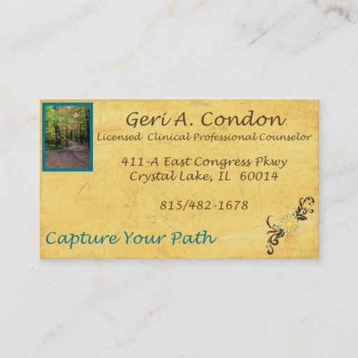 Customizable Appointment Business Card