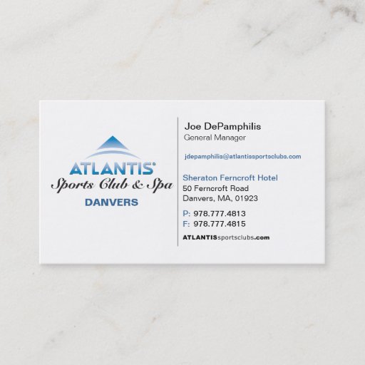 Customizable Appointment Business Card