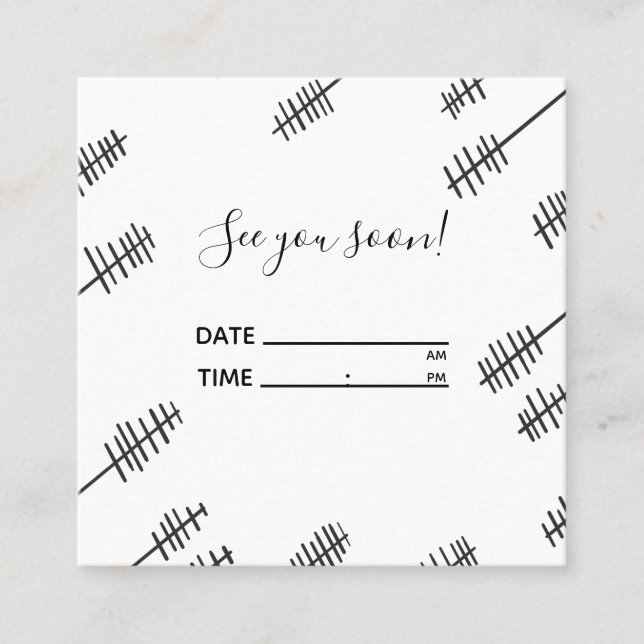 Appointment Cancelation Card (Front)