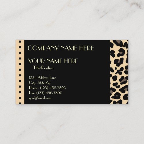 Appointment Card Business Card Template