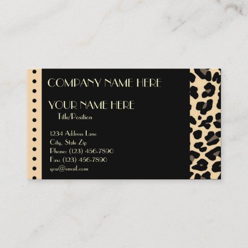Customizable Appointment Card Business Card Template