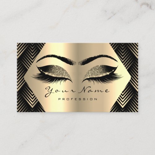 Appointment Card Makeup Artist Lashes Black Blog