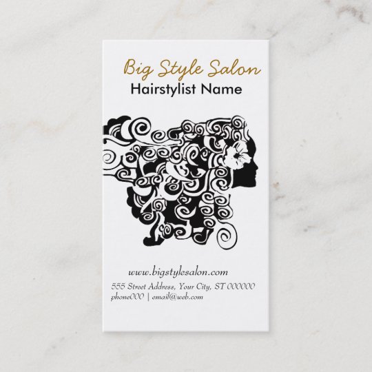 Appointment Curly Hair Beauty Salon Hair Stylist Zazzle Com