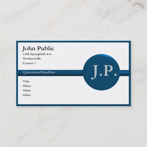 Appointment Keeper Business Card Template