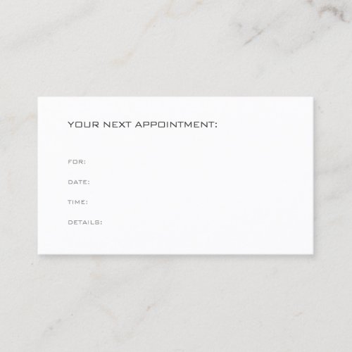 Appointment Reminder Medical Doctor Therapist