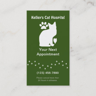 Appointment Schedule Cat Veterinarian U pick Color