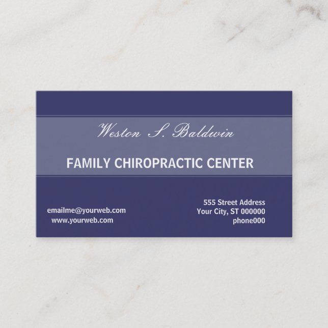 Appointment Simple Minimal Doctor Chiropractic (Front)