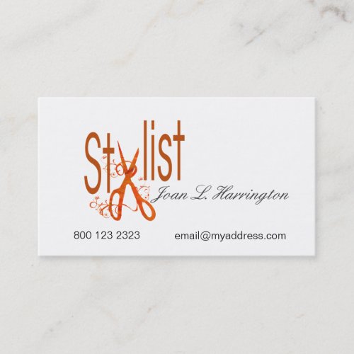 HighTech Stylist Salon Promotional Products Business Cards