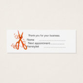 Appointment Typography Drawing Artisan Scissors (Back)