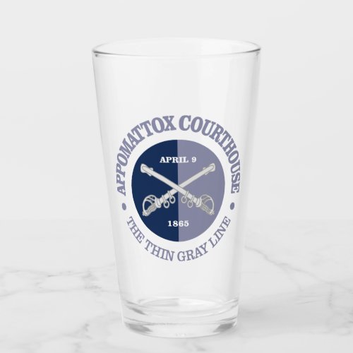 Appomattoc Courthouse BG Glass