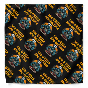 Appreciate The G'rilla Master BBQ Griller Fun Pun Bandana