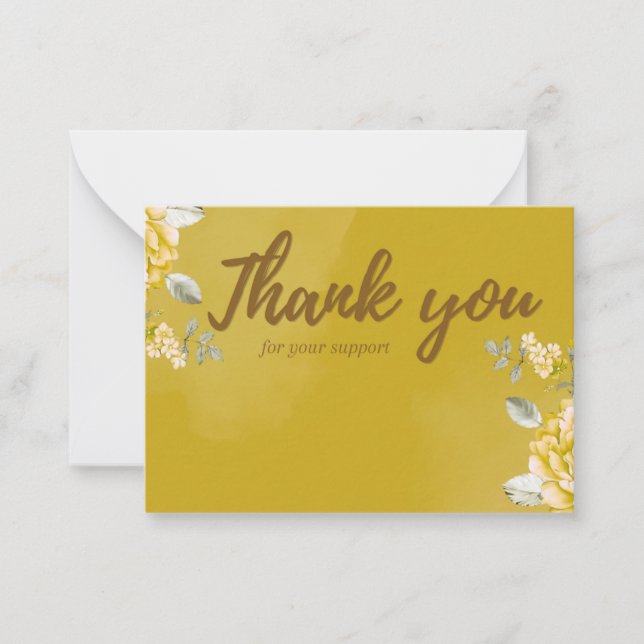 Appreciation Always Note Card (Front)